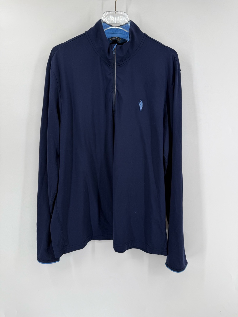 Ralph Lauren polo navy blue golf 1/4 pullover size xl